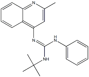 1-tert-Butyl-2-(2-methyl-4-quinolyl)-3-phenylguanidine