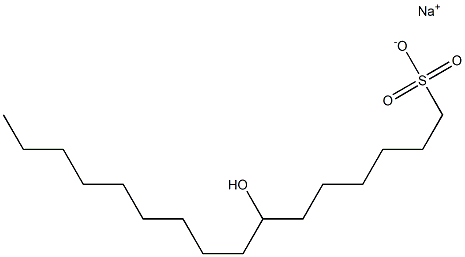 7-Hydroxyhexadecane-1-sulfonic acid sodium salt