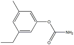 カルバミド酸3-エチル-5-メチルフェニル 化学構造式