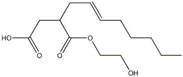 2-(2-Octenyl)succinic acid hydrogen 1-(2-hydroxyethyl) ester