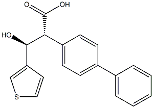 (2R,3S)-2-(4-Phenylphenyl)-3-hydroxy-3-(3-thienyl)propionic acid