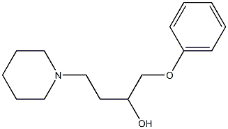 1-Phenoxy-4-(1-piperidinyl)-2-butanol