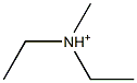 Methyldiethylammonium Structure