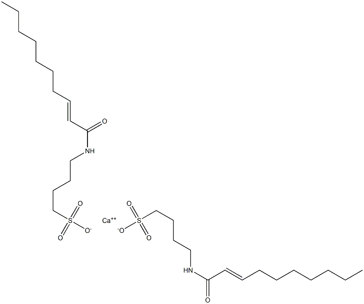 Bis[4-(2-decenoylamino)-1-butanesulfonic acid]calcium salt