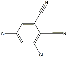 3,5-Dichlorophthalonitrile 结构式