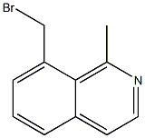 1-Methyl-8-(bromomethyl)isoquinoline Structure