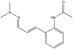 2-Acetylaminocinnamaldehyde dimethyl hydrazone|