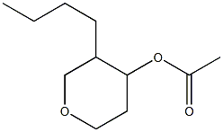 4-Acetyloxy-3-butyltetrahydro-2H-pyran