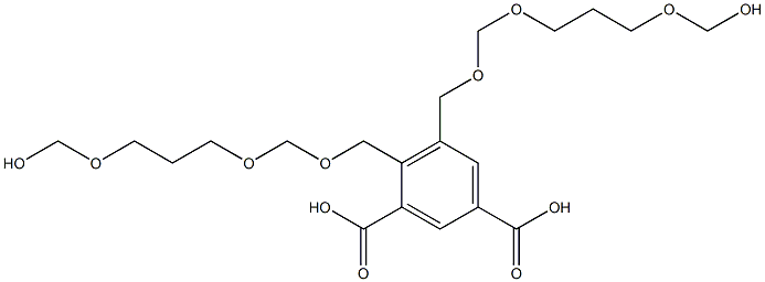 4,5-Bis(9-hydroxy-2,4,8-trioxanonan-1-yl)isophthalic acid