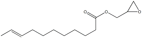 9-Undecenoic acid glycidyl ester Struktur