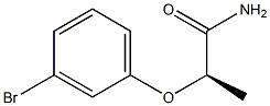 [R,(-)]-2-(m-Bromophenoxy)propionamide