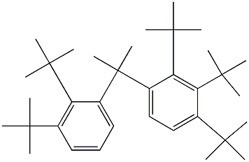 2-(2,3,4-Tri-tert-butylphenyl)-2-(2,3-di-tert-butylphenyl)propane|