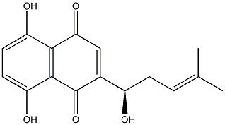 7-ヒドロキシ-2-(3,4-ジヒドロキシフェニル)-3-[6-O-[4-ヒドロキシ-cis-シンナモイル]-β-D-グルコピラノシルオキシ]-5-(β-D-グルコピラノシルオキシ)-1-ベンゾピリリウム·クロリド 化学構造式