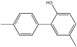 4',5-Dimethylbiphenyl-2-ol Struktur