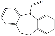 10,11-Dihydro-5H-dibenz[b,f]azepine-5-carbaldehyde,,结构式