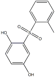 2,5-Dihydroxy-2'-methyl[sulfonylbisbenzene]