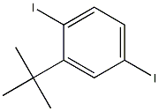 1-tert-Butyl-2,5-diiodobenzene 结构式