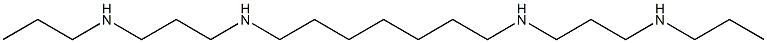 N,N''-(1,7-Heptanediyl)bis[N'-propylpropane-1,3-diamine] Structure