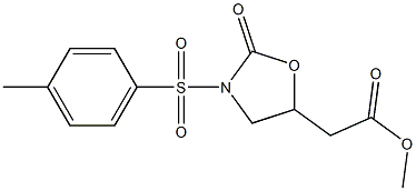 3-Tosyl-2-oxooxazolidine-5-acetic acid methyl ester