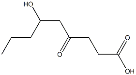 6-Hydroxy-4-oxononanoic acid,,结构式