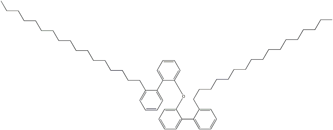 2-ヘプタデシルフェニルフェニルエーテル 化学構造式