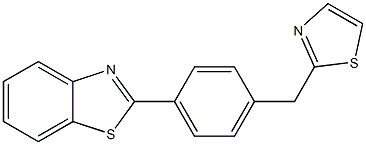 2-[4-[(2-Thiazolyl)methyl]phenyl]benzothiazole