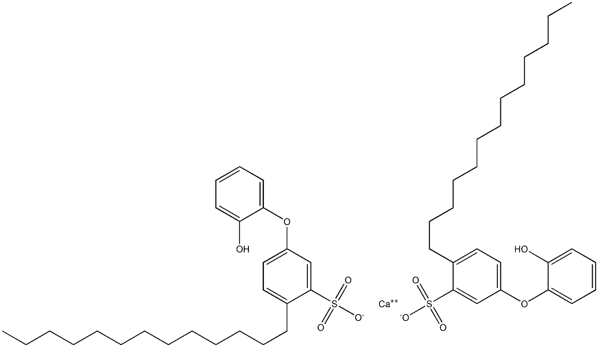  Bis(2'-hydroxy-4-tridecyl[oxybisbenzene]-3-sulfonic acid)calcium salt