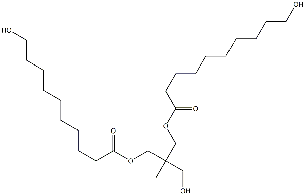 Bis(10-hydroxydecanoic acid)2-(hydroxymethyl)-2-methyl-1,3-propanediyl ester
