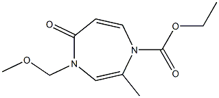 4,5-Dihydro-4-methoxymethyl-2-methyl-5-oxo-1H-1,4-diazepine-1-carboxylic acid ethyl ester