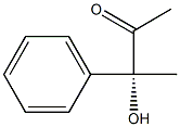 [R,(-)]-3-Hydroxy-3-phenyl-2-butanone Struktur