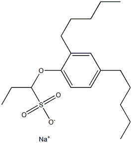 1-(2,4-Dipentylphenoxy)propane-1-sulfonic acid sodium salt