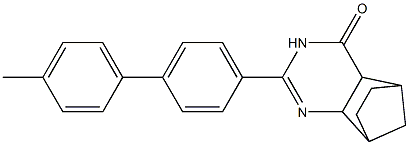 4-[4-(4-Methylphenyl)phenyl]-3,5-diazatricyclo[6.2.1.02,7]undec-3-en-6-one 结构式