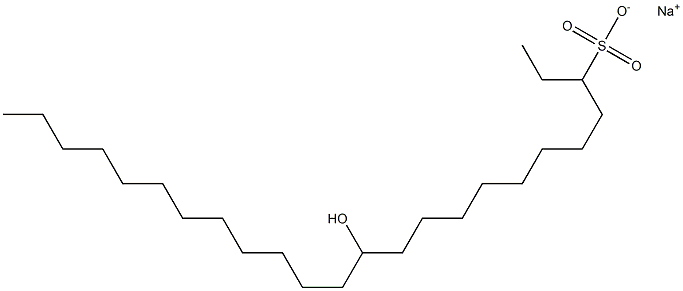 12-Hydroxytetracosane-3-sulfonic acid sodium salt
