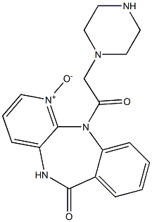 5,11-Dihydro-11-[(1-piperazinyl)acetyl]-6-oxo-6H-pyrido[2,3-b][1,4]benzodiazepine 1-oxide