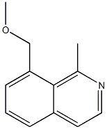 1-メチル-8-(メトキシメチル)イソキノリン 化学構造式