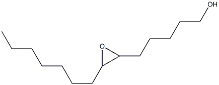 6,7-Epoxytetradecan-1-ol Structure