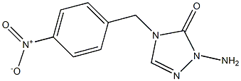 1-Amino-4-(p-nitrobenzyl)-1H-1,2,4-triazol-5(4H)-one