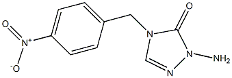  1-Amino-4-(p-nitrobenzyl)-1H-1,2,4-triazol-5(4H)-one