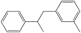 1-Methyl-3-(2-phenylpropyl)benzene 结构式