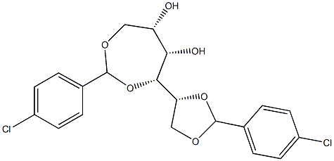  1-O,2-O:3-O,6-O-Bis(4-chlorobenzylidene)-L-glucitol