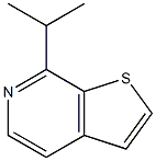 7-イソプロピル-チエノ[2,3-c]ピリジン 化学構造式
