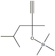 3,5-Dimethyl-3-(trimethylsiloxy)-1-hexyne,,结构式