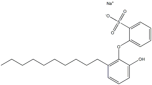  2'-Hydroxy-6'-decyl[oxybisbenzene]-2-sulfonic acid sodium salt