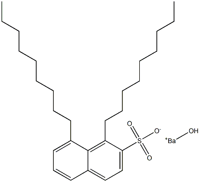 1,8-Dinonyl-2-naphthalenesulfonic acid hydroxybarium salt