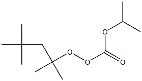 Isopropoxyperoxyformic acid 1,1,3,3-tetramethylbutyl ester Struktur