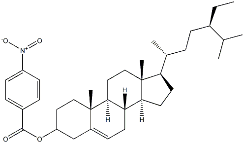 Stigmast-5-en-3-ol 4-nitrobenzoate Struktur