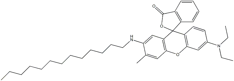 3'-Diethylamino-6'-methyl-7'-tridecylaminospiro[isobenzofuran-1(3H),9'-[9H]xanthen]-3-one|