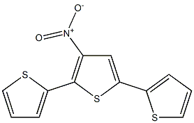 3'-Nitro-2,2':5',2''-terthiophene Structure