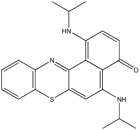  1,5-Bis(isopropylamino)-4H-benzo[a]phenothiazin-4-one