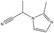 1-(1-Cyanoethyl)-2-methyl-1H-imidazole Struktur